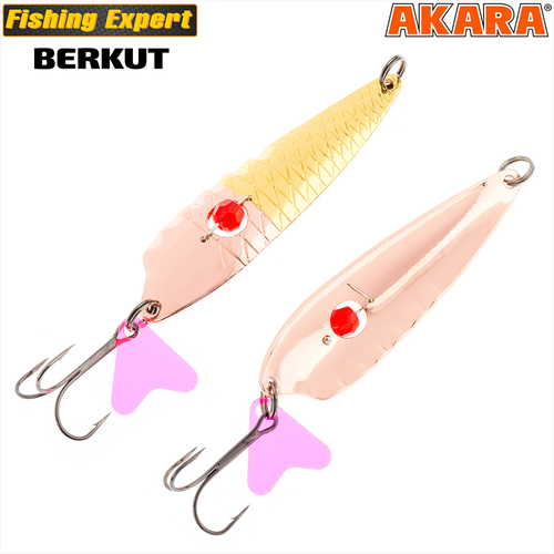 Блесна колебалка Akara 1032 Berkut 25 гр. 015/Cu