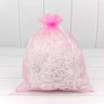 Мешочек 26х32см Органза (Розовый)