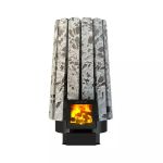 Дровяная банная печь Grill'D Cometa Vega 180 Long Stone Pro (Серпентинит)