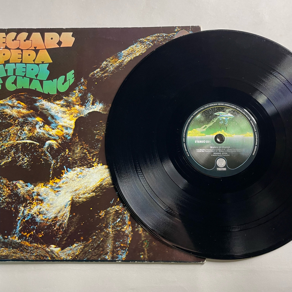 Винтажная виниловая пластинка LP Beggars Opera Waters Of Change (Германия 1980)