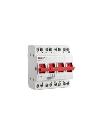 Переключатель трехпозиционный ТПС-63 4P 63А PROxima EKF TPS463