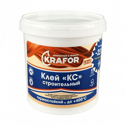 Клей "KRAFOR" универсальный КС 1,5кг