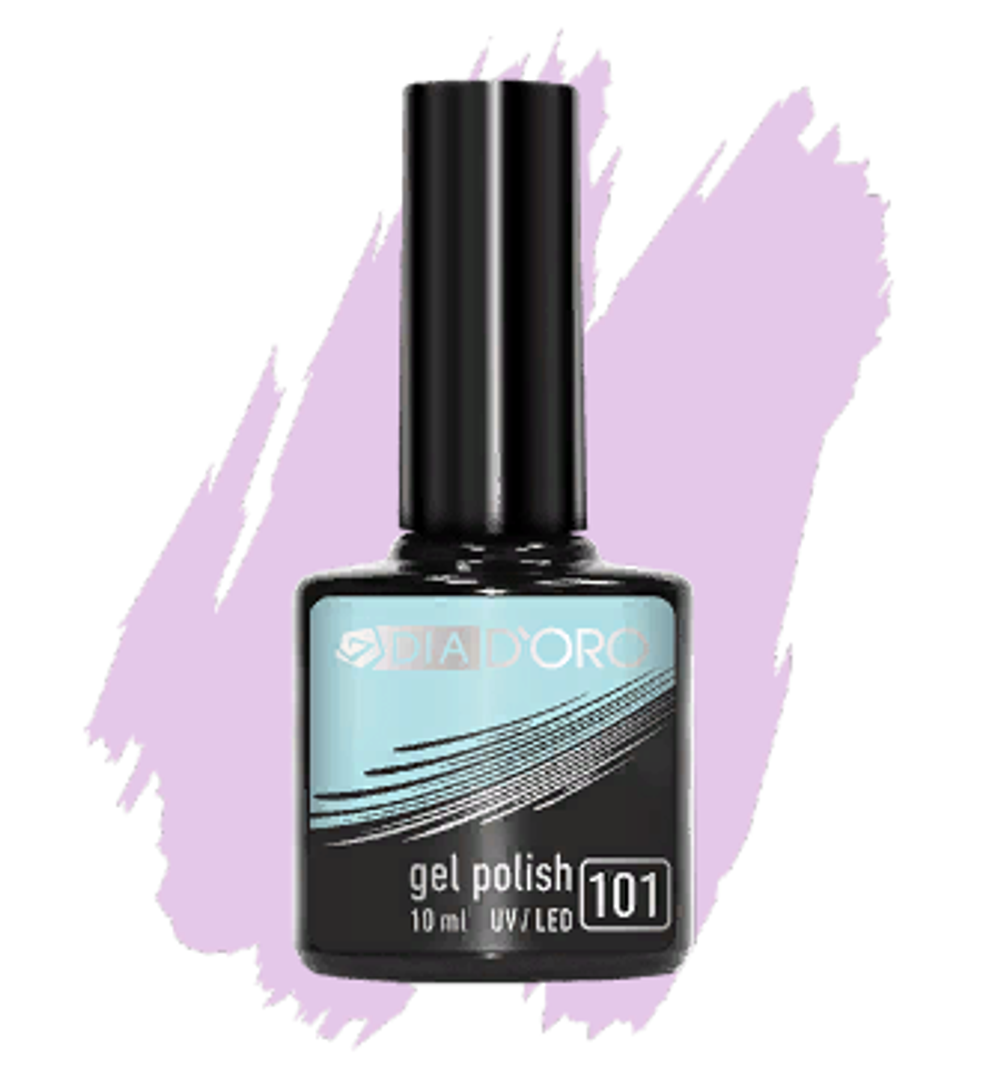 Dia D'oro Гель-лак для ногтей Gel Polish, трехфазный, №101, 10 мл