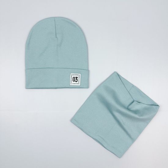 Комплект двухслойный (плотный), Голубой