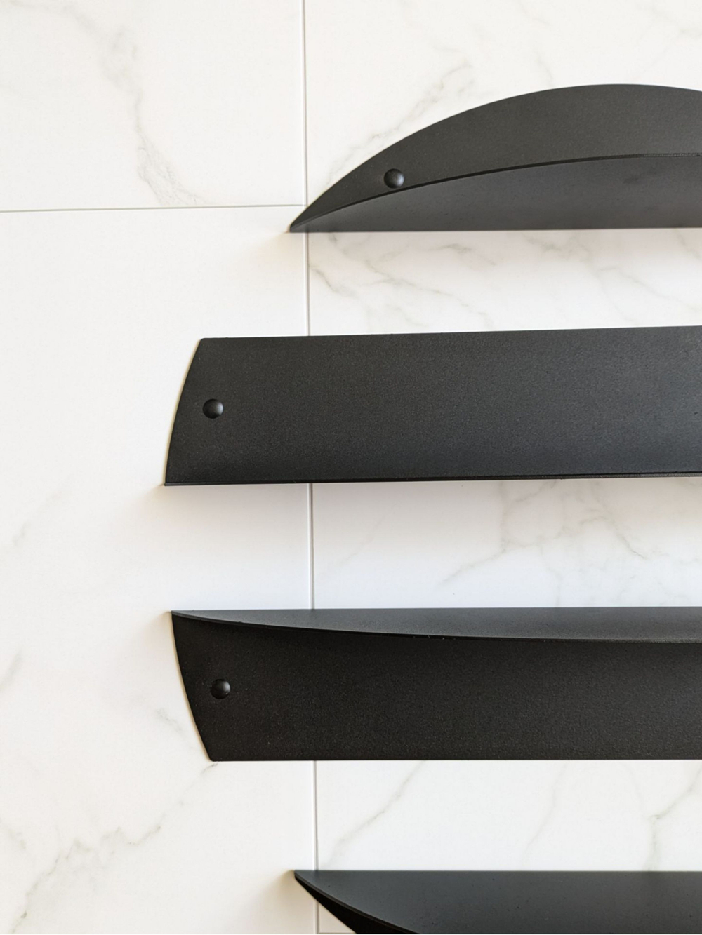 MetaDec Комплект полок Круг, 54см, черные