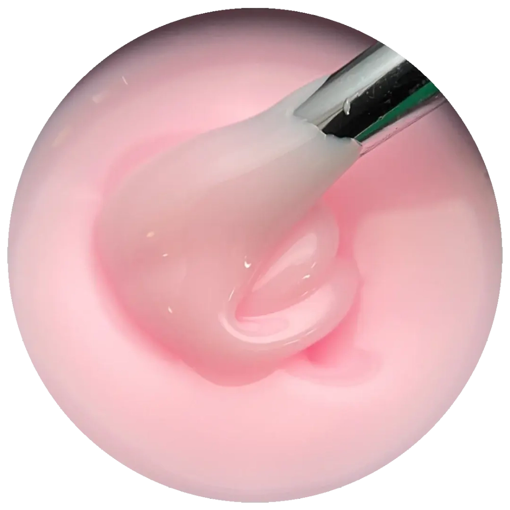 Гель моделирующий самовыравнивающий молочно-йогуртовый Клубника 15мл ОПЦИЯ