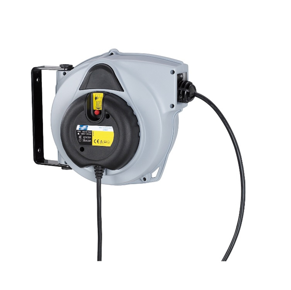 Кабельная катушка, 230 В, длина провода 10 м, 3х1,5 мм, GARTEC (Италия)