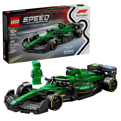 Конструктор LEGO Speed Champions 77245 Гоночный автомобиль Aston Martin Aramco F1 AMR24