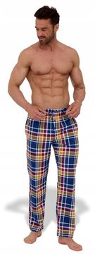 Брюки домашние мужские в клетку Cornette  691/53