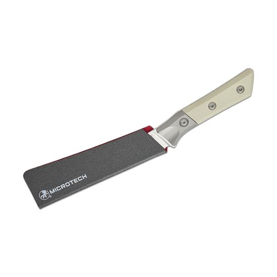 Нож кухонный Microtech Kitchen Boning 3100B-10IV с клинком из стали M390MK, рукоять G-10