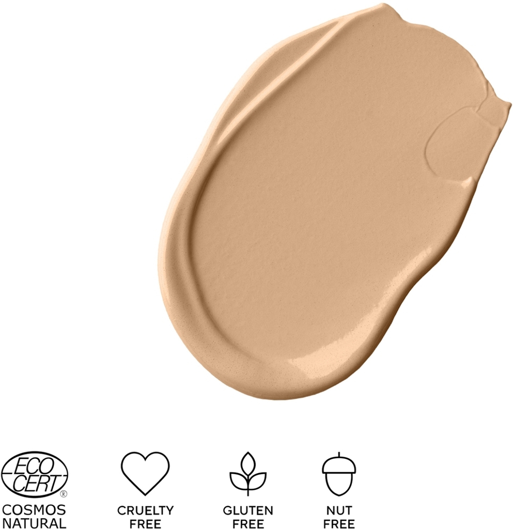 MÁDARA Skinonym Semi-Matte Peptide - Долговечный тональный крем с пептидами, 30 ml