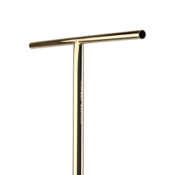 Руль для трюкового самоката, Fox Pro T-Bar SCS, 31.8 мм, 700*600, gold chrome (золотой)