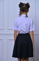 Блузка школьная для девочки короткий рукав
