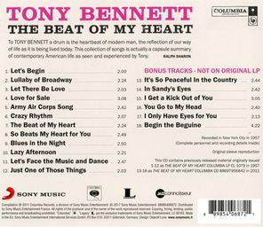 Tony Bennett / The Beat Of My Heart (CD)