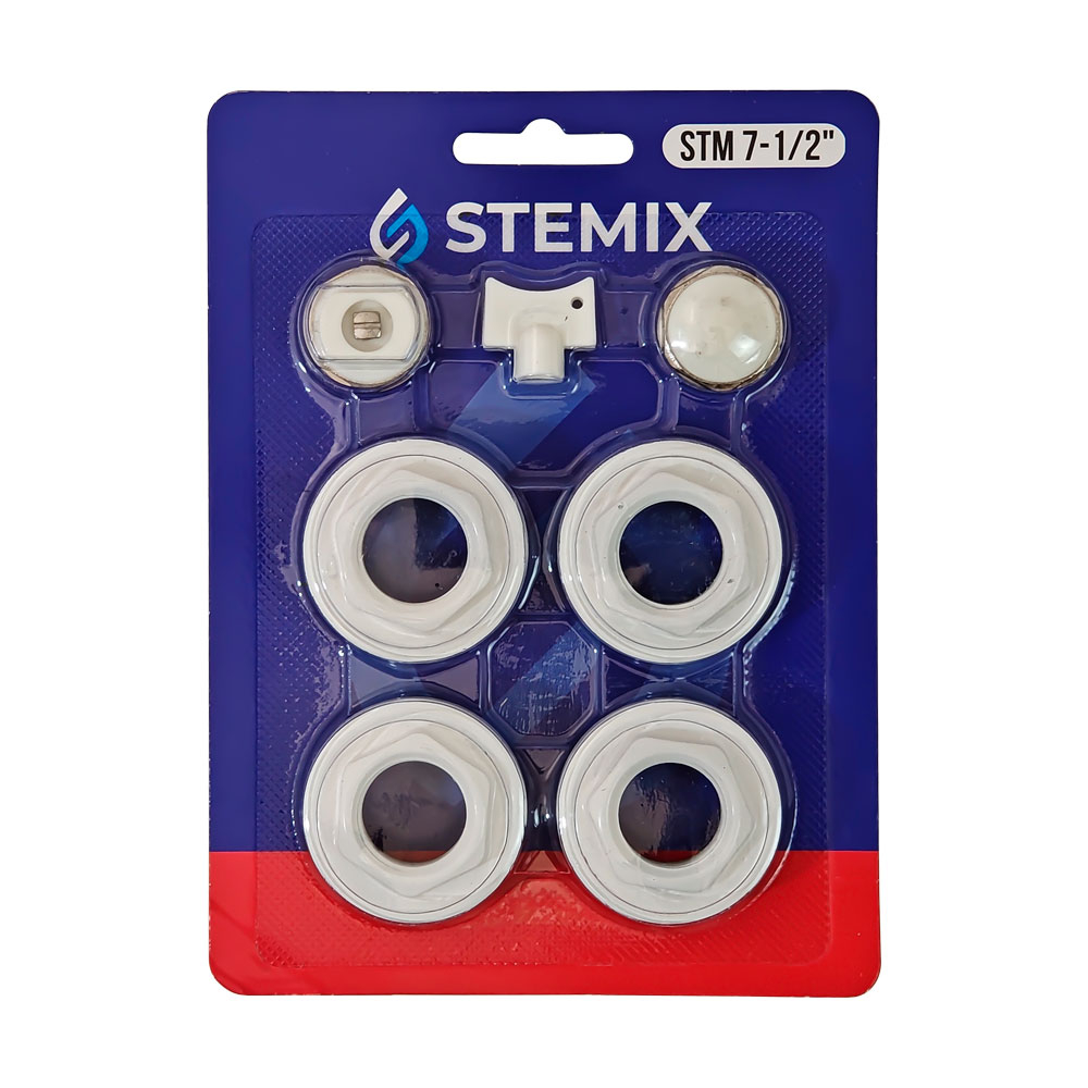 Комплект пробок на радиатор 1/2" STEMIX (без кронштейнов)
