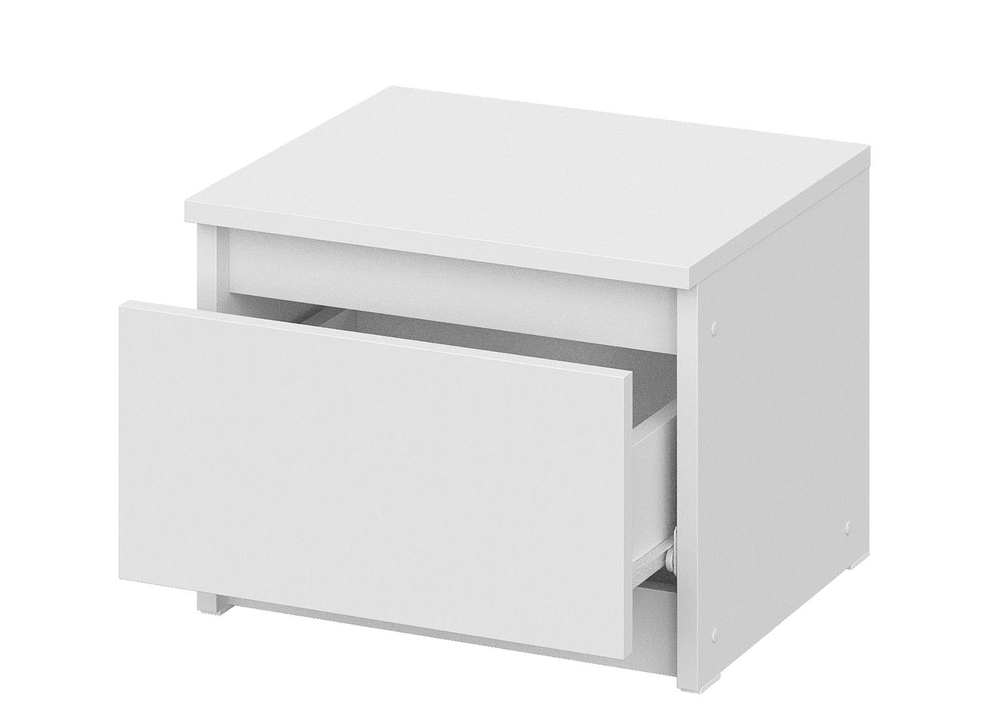 Тумба прикроватная «Денвер» Белая 40 см