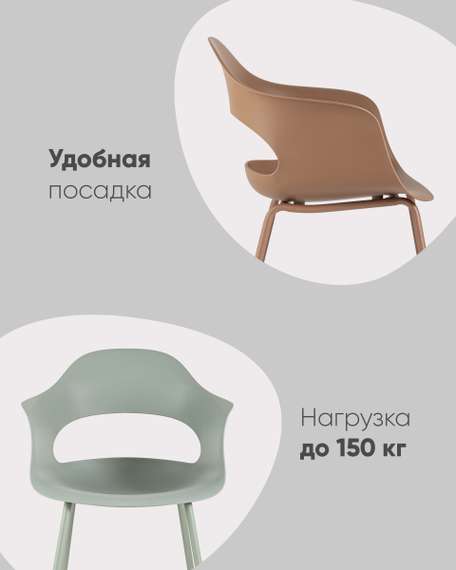 Стул Lady пластик белый