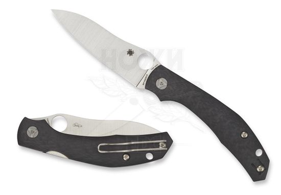 Складной нож Spyderco Phillips Kapara C241CFP c клинком из стали CPM-S30V, рукоять карбон