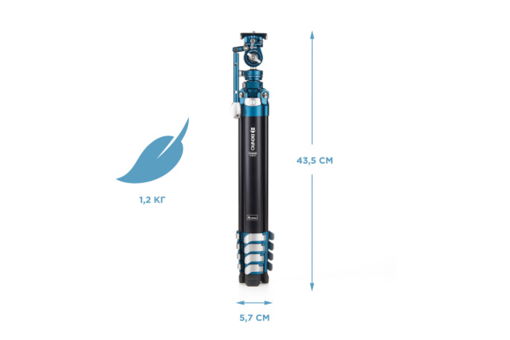 Штатив Benro TCBA15FS20PROC Cyanbird алюминиевый (с головой)