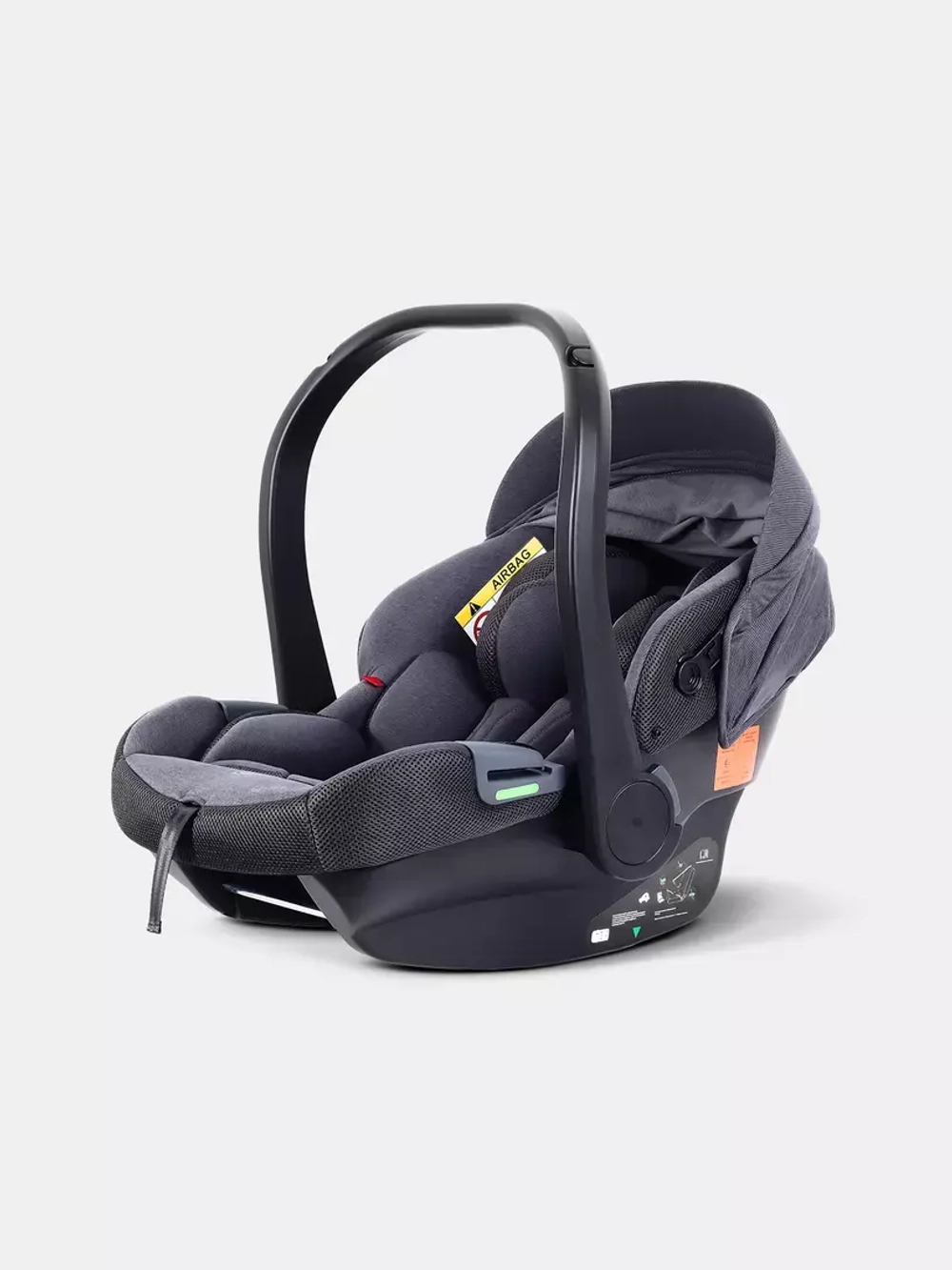 Автокресло RANT UB516 Pro "CARRY" Graphite (40-87см)