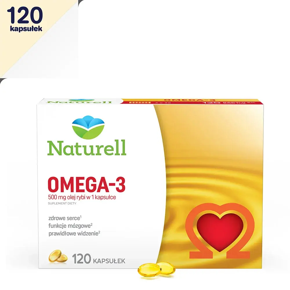 Диетическая добавка Naturell Omega-3, 120 капсул