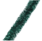 Мишура 2м 9см "Волшебные искры" Изумруд (Серпантин)