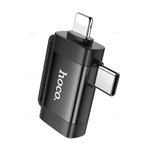 OTG 2-в-1 на iP штекер/Type-C штекер на USB гнездо адаптер UA31F