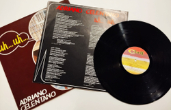 Винтажная виниловая пластинка LP Adriano Celentano Uh Uh (Italy 1982)