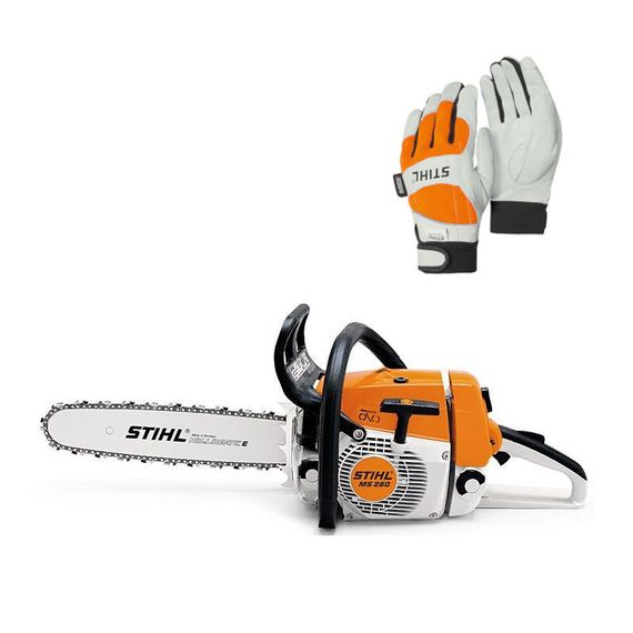 Бензопила Stihl MS 260 + Перчатки DYNAMIC Protect MS M