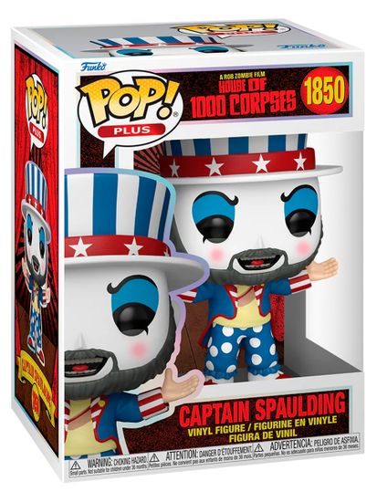 Фигурка Funko POP! Plus House of 1000 Corpses Captain Spaulding (1850) 86445 / Фигурка Фанко ПОП! по мотивам фильма "Дом 1000 трупов", Капитан Сполдинг