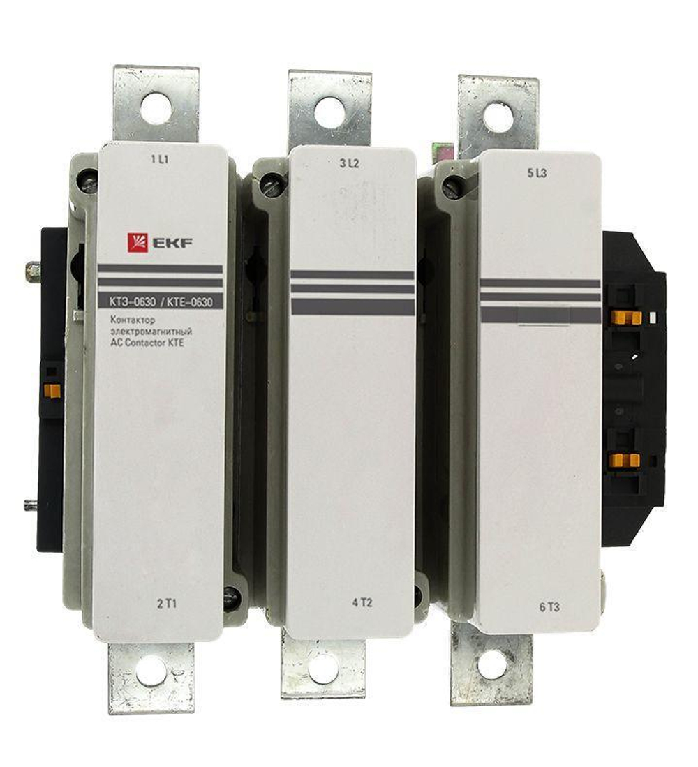 Контактор КТЭ 630А кат. 380В AC 1НО EKF ctr-b-630-380