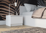 Тумба прикроватная Мори ТПМ 400.1 Белый