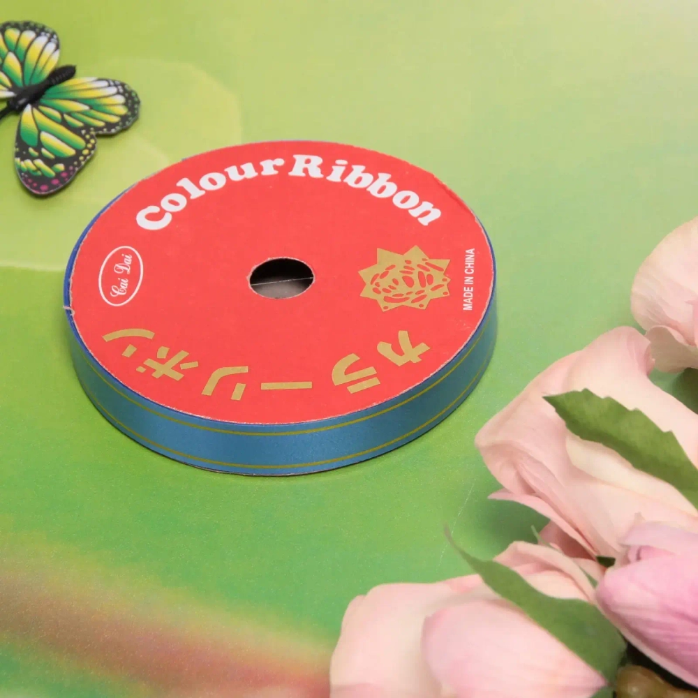 Лента «Блеск»1,6 см, 10 м, Голубой (пвх)