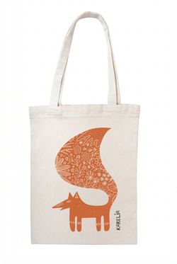 Сумка‑шоппер натуральная светлая