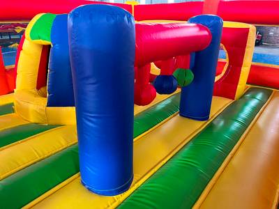 Коммерческий надувной батут «Чемпион», без крыши, 8*5*2,2 м