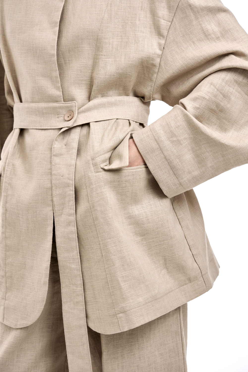 Костюм из крапивы OVSYANKA Beige