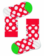 Детские носки Big Dot Snowman Sock со снеговиками (Размер: 12-24M) (Цвет: красный с белым)