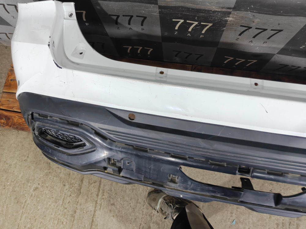 Бампер задний + юбка заднего бампера LADA Vesta Cross 22-нв Б/У Оригинал 8450040067