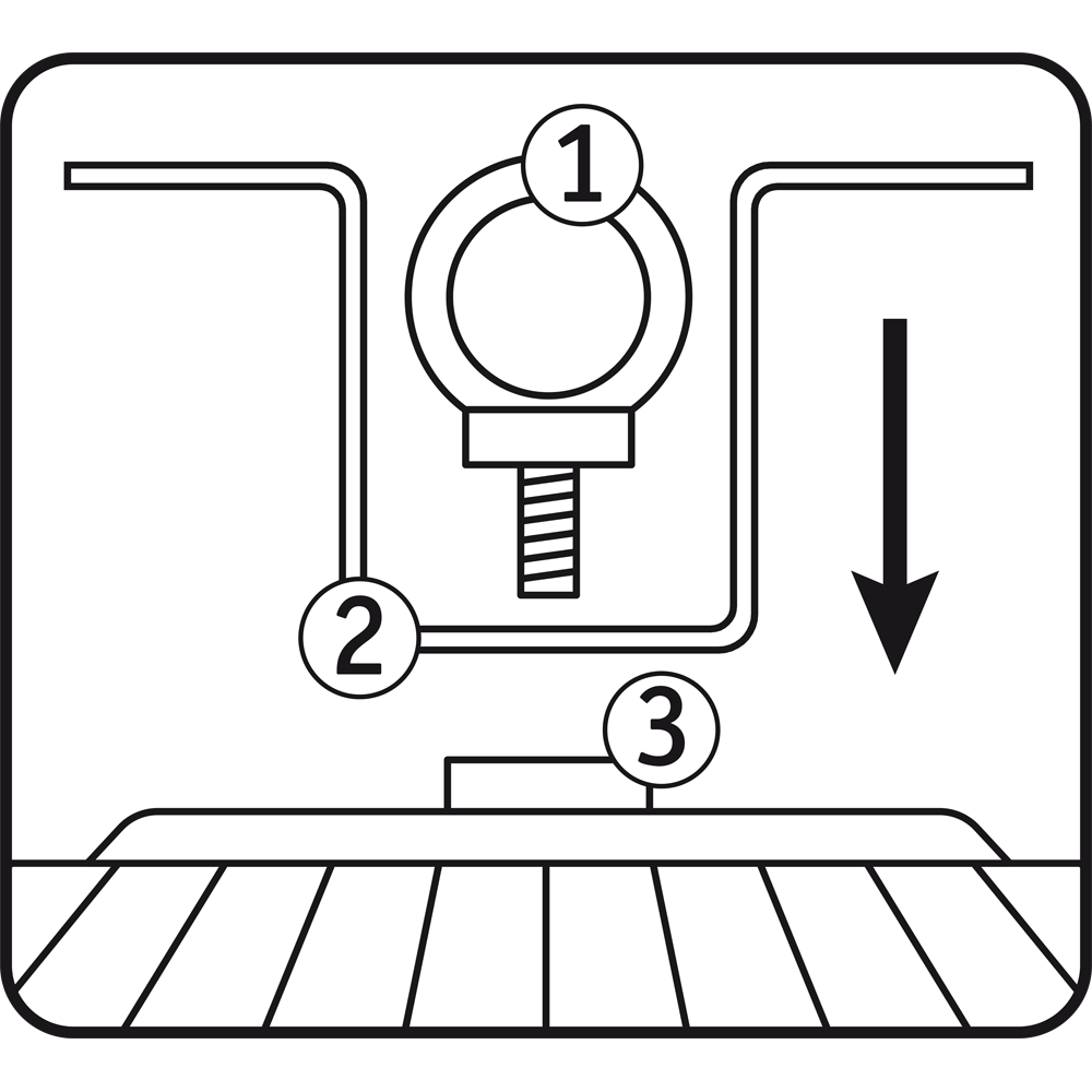 Аксессуар Navigator 14 667 NHB-P7 (Скоба для накладного монтажа)