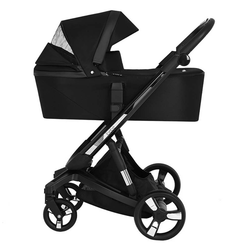 Коляска Ibebe I-Stop 2 в 1 IS 15 Black/Black