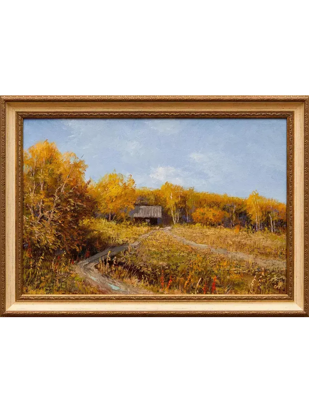 Картина маслом "Завогулье" Селенских