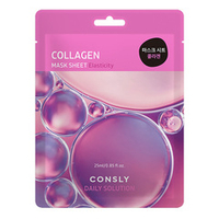 Тканевая маска для лица с гидролизованным морским Коллагеном Consly Daily Solution Collagen Mask Sheet 5шт