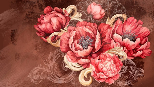 Дизайнерские №864 Фотообои и Фрески