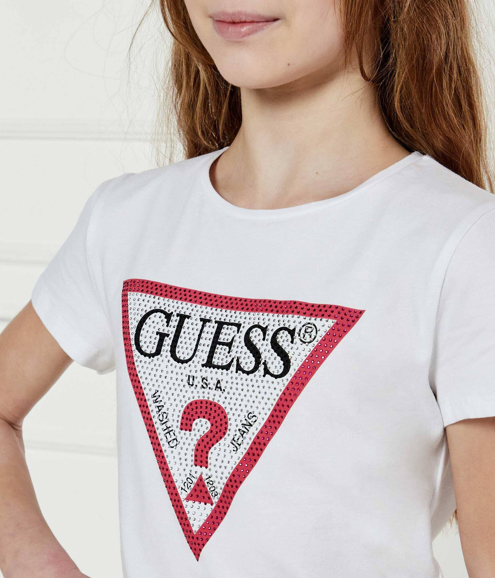 футболка Guess - белый(J2YI51 K6YW1)