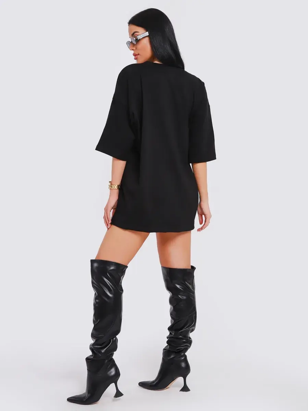 Футболка женская оверсайз принт