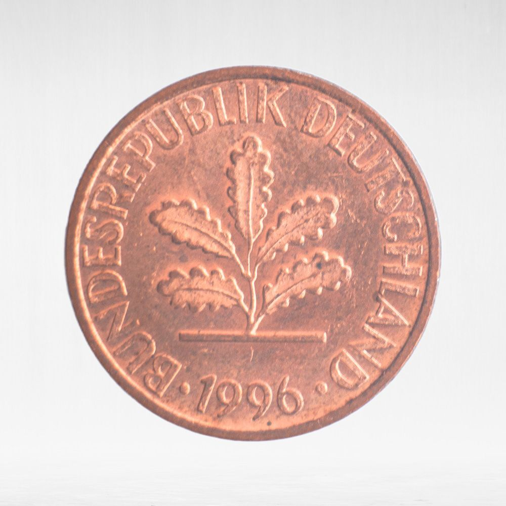 Germany, 1 Pfennig, 1996, (Berlin Mint - "A"), XF