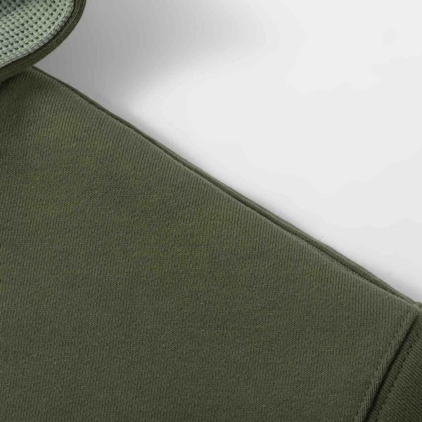 Худи Zip HTF темно-зеленый - фото 4