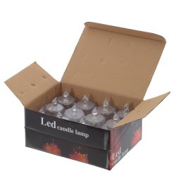 GAEM Изделие декоративное "Свеча" (подсветка, 3xLR54) (блок 12шт), D 5 см, L5 W5 H9 см