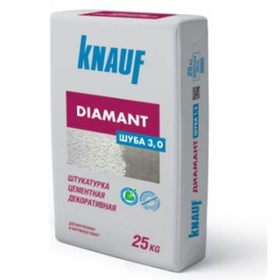Штукатурка Кнауф Диамант Шуба зерно 3 мм 25 кг