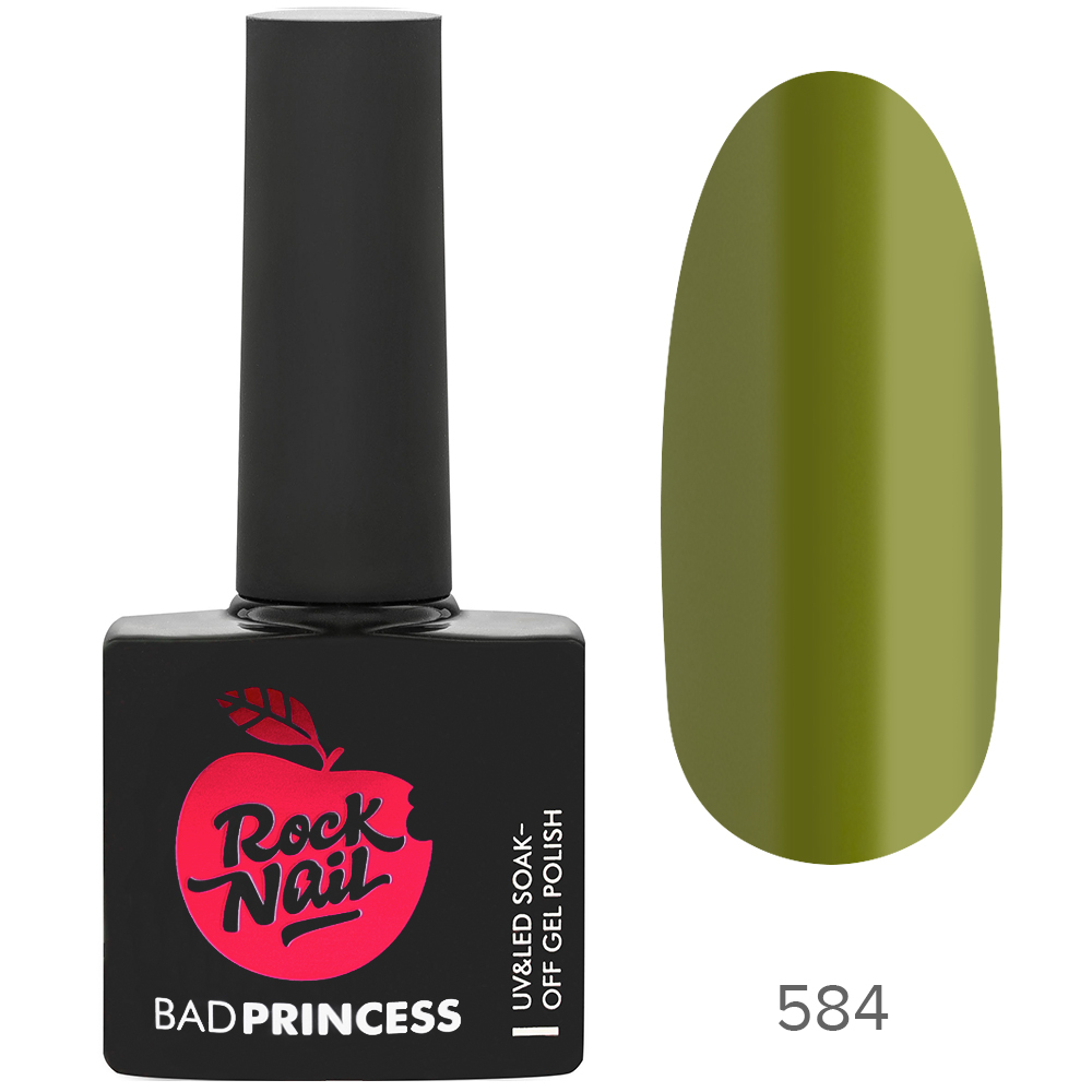 Гель-лак RockNail Bad Princess 584 Bookworm